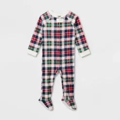 Baby Plaid Ribbed Holiday Matching Family Footed Pajamas - Wondershop™ Cream 7 Baby Plaid Ribbed Holiday Matching Family Footed Pajamas - Wondershop™ Cream -Wondershop GUEST 02f3dff2 e9b9 4987 87c3 33c91c52a8c2