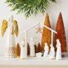 7pc Decorative Nativity Set White - Wondershop™