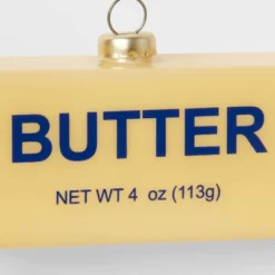 Glass Butter Christmas Tree Ornament - Wondershop™: Novelty Kitchen Decor, Indoor Use -Wondershop GUEST 04ef7c26 d286 4f2a bafb d03340c1850e