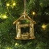 Christmas Gold Resin Nativity Scene Ornament - Wondershop™