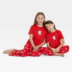 Kids' Bullseye Matching Family Pajama T-shirt - Wondershop™ Red -Wondershop GUEST 092e21d4 3f51 42ab 97c7 9f03e1e19758