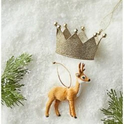 Metal Glitter Crown Christmas Tree Ornament - Wondershop™ 6 Metal Glitter Crown Christmas Tree Ornament - Wondershop™ -Wondershop GUEST 09398036 e7e6 4d59 8916 6043170a8682