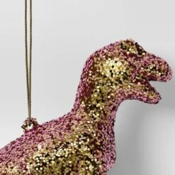 5" Christmas Plastic Chunky Glitter Pink Dinosaur Ornament - Wondershop™ 3 5" Christmas Plastic Chunky Glitter Pink Dinosaur Ornament - Wondershop™ -Wondershop GUEST 0b5fb739 af1e 4e09 86b6 d4b3e5a884d4