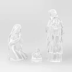 6pc Acrylic Christmas Nativity Scene Figurine Set - Wondershop™ -Wondershop GUEST 11eaba8b 7148 4207 bdba 1d745ed4aaa9