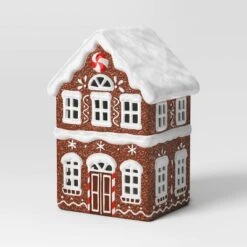 Christmas Ceramic Gingerbread House Decor Tall House - Wondershop™ -Wondershop GUEST 121cbc29 4ede 4f44 97ce bfb77a322fb7