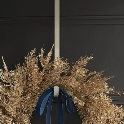 13.5" Metal Christmas Wreath Hanger Silver - Wondershop™ 2 13.5" Metal Christmas Wreath Hanger Silver - Wondershop™ - Image 2