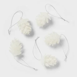 8ct Glittered Pinecone Christmas Tree Ornament Set - Wondershop™ -Wondershop GUEST 1c0cf30e 1852 4f99 b438 308c1398100b