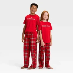 Kids' "Cabin Crew" Short Sleeve Holiday Matching Family Pajama Shirt - Wondershop™ Red 7 Kids' "Cabin Crew" Short Sleeve Holiday Matching Family Pajama Shirt - Wondershop™ Red -Wondershop GUEST 28f0e2af f72e 42f4 9932 9bfe2c724773