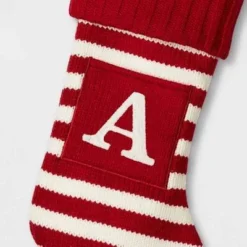 Knit Striped Monogram Christmas Stocking - Wondershop™ 21 Knit Striped Monogram Christmas Stocking - Wondershop™ -Wondershop GUEST 2c67314e 660c 41fc 87c2 78e41e36e4ef