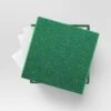 Christmas Wrap Essentials Medium Square Box Green Glitter - Wondershop™
