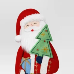 13" Christmas Fabric Santa Figural Decor - Wondershop™ 3 13" Christmas Fabric Santa Figural Decor - Wondershop™ -Wondershop GUEST 2d933c27 839b 4dd7 927b 6e8952bb6353