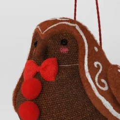 Christmas Gingerbread Fabric Bird Ornament - Wondershop™ -Wondershop GUEST 30cd5e35 053b 4aeb a0ea 738309db6641