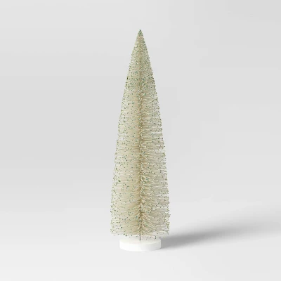 36" Christmas Bottle Brush Tree Sculpture - Wondershop™ 6 36" Christmas Bottle Brush Tree Sculpture - Wondershop™ - Image 6