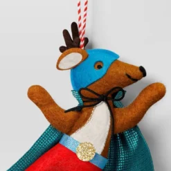 5.25" Christmas Fabric Superhero Ornament Reindeer - Wondershop™ -Wondershop GUEST 30d700a6 9520 4155 96b1 56ae3d19d6ab