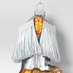 Christmas Glass Cowboy Boot Ornament - Wondershop™ -Wondershop GUEST 329fe12b 0e39 48fe 9012 9b2d3ea17ff9