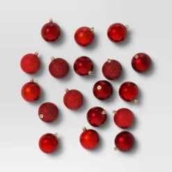 50ct Shatter-Resistant Round Christmas Tree Ornament Set - Wondershop™ 19 50ct Shatter-Resistant Round Christmas Tree Ornament Set - Wondershop™ -Wondershop GUEST 344779e3 9805 43e6 877f 228da87a6fd3