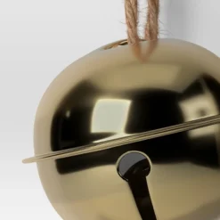 4ct Christmas Jingle Bell Christmas Ornament Set Matte Gold - Wondershop™ -Wondershop GUEST 38ba3c7c 4018 44b5 839e 2c93ffefe04e