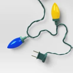 25ct LED C9 Classic Glow Indoor Outdoor Christmas String Lights With Green Wire - Wondershop™ -Wondershop GUEST 3c7dda1f 2886 4e01 9fa8 183da15efdd1