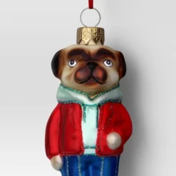 Christmas Glass Pug Dog Ornament - Wondershop™ 3 Christmas Glass Pug Dog Ornament - Wondershop™ -Wondershop GUEST 42e0bbfd a57c 42f3 9e6b 36ec0404b1b7