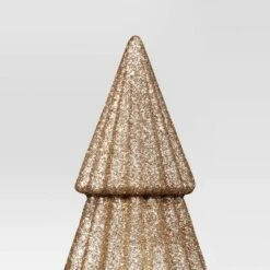 2pk Christmas Glittered Trees Gold - Wondershop™ 3 2pk Christmas Glittered Trees Gold - Wondershop™ -Wondershop GUEST 4c44981f 619d 4dd2 9776 9ccb2fc857af
