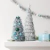 8" Christmas Tinsel Tree With Flower - Wondershop™
