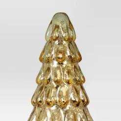 Christmas Mercury Glass Tiered Classic Tree Small Gold - Wondershop™ 5 Christmas Mercury Glass Tiered Classic Tree Small Gold - Wondershop™ -Wondershop GUEST 5751158e 0e3e 4051 8e56 f0abcffd2f1b