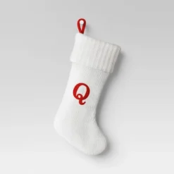 Knit Monogram Christmas Stocking White - Wondershop™ 38 Knit Monogram Christmas Stocking White - Wondershop™ -Wondershop GUEST 59f014a5 508e 4532 bdc8 9a4dc12ae57e