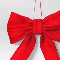 6.5" Christmas Velvet Bow Ornament Red - Wondershop™ 3 6.5" Christmas Velvet Bow Ornament Red - Wondershop™ -Wondershop GUEST 5d17d1fe cf3b 4c4e 9e15 239ed9205e98