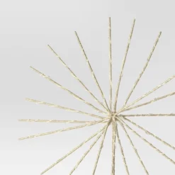 14" Pre-lit Dewdrop Glittered Starburst Christmas Tree Topper Champagne With Cool White Twinkle/Warm White Steady Lights - Wondershop™ 5 14" Pre-lit Dewdrop Glittered Starburst Christmas Tree Topper Champagne With Cool White Twinkle/Warm White Steady Lights - Wondershop™ -Wondershop GUEST 5d49cb38 5436 49ab b4d5 f503f69abecc