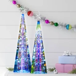 Christmas Iridescent Tree With Star - Wondershop™