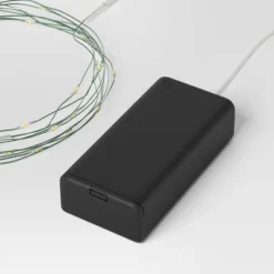 30ct LED Battery Operated Christmas Dewdrop Fairy String Lights Warm White With Green Wire - Steady/Twinkle - Wondershop™ 5 30ct LED Battery Operated Christmas Dewdrop Fairy String Lights Warm White With Green Wire - Steady/Twinkle - Wondershop™ -Wondershop GUEST 63621aea 9716 4da5 a923 72e67889e39b