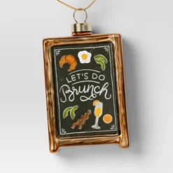 Christmas Gift Ornament Set 3pc Glass Brunch - Wondershop™ -Wondershop GUEST 666303e3 6ca8 4dfa b0a5 be1a51f2af9c