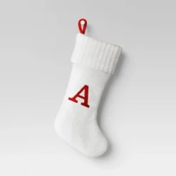 Knit Monogram Christmas Stocking White - Wondershop™ 22 Knit Monogram Christmas Stocking White - Wondershop™ -Wondershop GUEST 695e57d8 d584 4928 93eb 70e75286762b