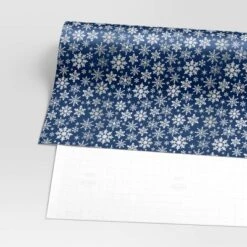 30” 25 Sq Ft Christmas Roll Wrap White Snowflakes On Blue - Wondershop™ 3 30” 25 Sq Ft Christmas Roll Wrap White Snowflakes On Blue - Wondershop™ -Wondershop GUEST 6a86e188 1bc3 4755 a029 56ae76877288
