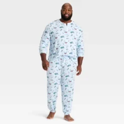 Men's "Tis The Ski-son!" Cozy Knit Holiday Matching Family Pajama Pants - Wondershop™ Blue 4 Men's "Tis The Ski-son!" Cozy Knit Holiday Matching Family Pajama Pants - Wondershop™ Blue -Wondershop GUEST 6f0e4acb ed29 4b26 a79d bde641ab41ec