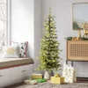5' Pre-Lit Potted Slim Balsam Artificial Christmas Tree - Wondershop™