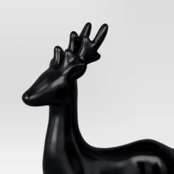 Ceramic Standing Deer Christmas Animal Figurine - Wondershop™ Black: Indoor Holiday Decor, 12" Tall 3 Ceramic Standing Deer Christmas Animal Figurine - Wondershop™ Black: Indoor Holiday Decor, 12" Tall -Wondershop GUEST 70be7d98 8dc7 4c5b 86ff e3a6ad5b4661
