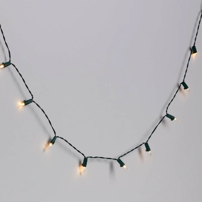 50ct Solar LED Christmas Indoor Outdoor Mini String Lights With Green Wire - Wondershop™ 6 50ct Solar LED Christmas Indoor Outdoor Mini String Lights With Green Wire - Wondershop™ - Image 6