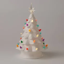 14.5" Battery Operated Lit Ceramic Christmas Tree - Wondershop™ -Wondershop GUEST 7e111dea 0bdb 44c8 ba2a 526288bdfe1d