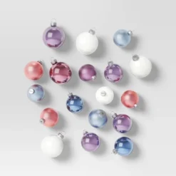 42pc Round Glass Christmas Tree Ornament Set - Wondershop™ 20 42pc Round Glass Christmas Tree Ornament Set - Wondershop™ -Wondershop GUEST 8d0d4454 57b5 4545 9eb4 a72813ef6743