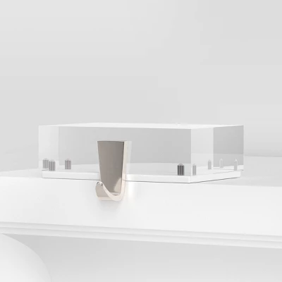 Christmas Clear Acrylic Stocking Holder - Wondershop™ 2 Christmas Clear Acrylic Stocking Holder - Wondershop™ - Image 2