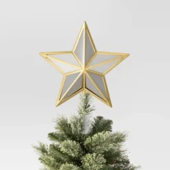 12.25" Warm White Lights Faceted Star Christmas Tree Topper Gold - Wondershop™: Indoor Decor: Indoor Decor: Indoor Decor -Wondershop GUEST 8f51f2a1 8d7d 496e a7fd e29699dd2faa