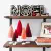 16"x4.75" Battery Operated Lit Wood 'Noel' Tabletop Sign - Wondershop™ Black