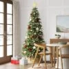 Christmas Lit Auto Rotating Star 8 Point Gold Tree Topper - Wondershop™