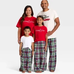 Kids' Plaid Microfleece Holiday Matching Family Pajama Pants - Wondershop™ Cream 6 Kids' Plaid Microfleece Holiday Matching Family Pajama Pants - Wondershop™ Cream -Wondershop GUEST 98a69882 606c 4d3a 8a3e a9737ccc9a8e 3