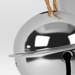 4ct Christmas Jingle Bell Christmas Ornament Set Shinny Silver - Wondershop™ -Wondershop GUEST 992b3642 39c5 4add bc73 d637ebdcf727