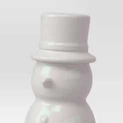 7" Christmas Ceramic Iridescent Snowman Figurine - Wondershop™ 5 7" Christmas Ceramic Iridescent Snowman Figurine - Wondershop™ -Wondershop GUEST 9aa77c66 04cb 408d 86ac 4ab71802d7a7