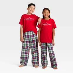 Kids' Plaid Microfleece Holiday Matching Family Pajama Pants - Wondershop™ Cream 7 Kids' Plaid Microfleece Holiday Matching Family Pajama Pants - Wondershop™ Cream -Wondershop GUEST 9c3f608d e77e 47e3 a869 54df28171cb3