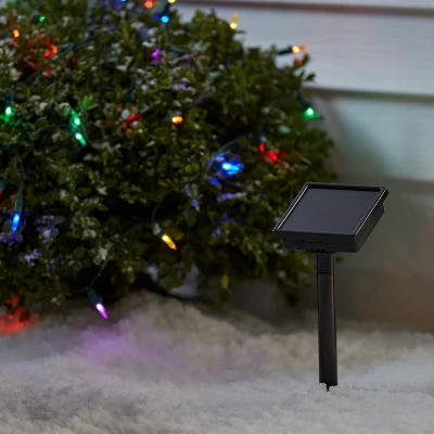 50ct Solar LED Christmas Indoor Outdoor Mini String Lights With Green Wire - Wondershop™ 1 50ct Solar LED Christmas Indoor Outdoor Mini String Lights With Green Wire - Wondershop™