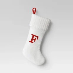Knit Monogram Christmas Stocking White - Wondershop™ 27 Knit Monogram Christmas Stocking White - Wondershop™ -Wondershop GUEST 9f7b12d2 9e33 45f9 8c4e f8170c4ae5af
